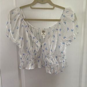 Ladies Self Esteem Crop Top